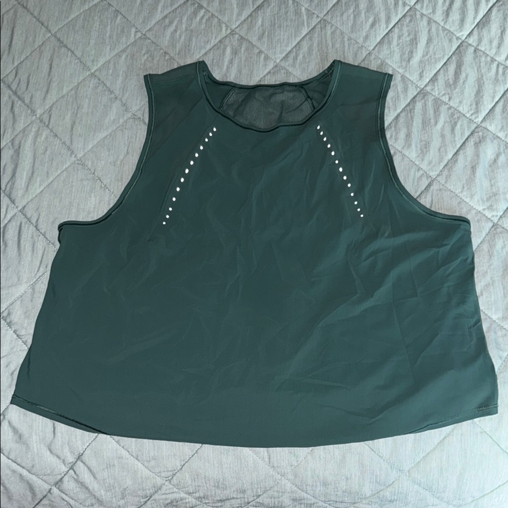 Lululemon Sculpt Cropped Tank Top